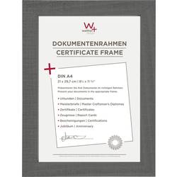 walther+ design HO130D Bilder Wechselrahmen Papierformat: DIN A4 Grau