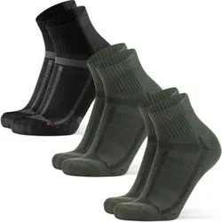 DANISH ENDURANCE Socken Long Distance Quarter, Größe 39/42 in Grün Grün