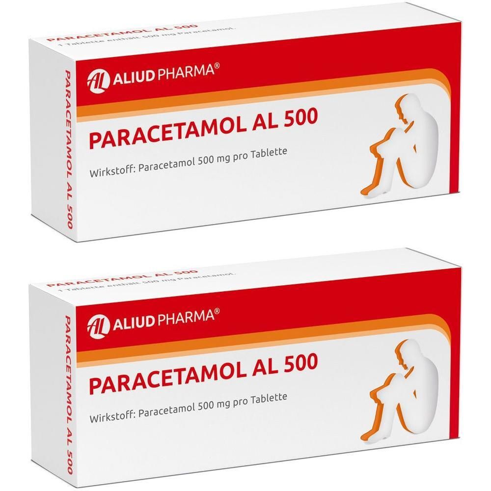 Paracetamol AL 500 Tabletten 2x 2x20 St
