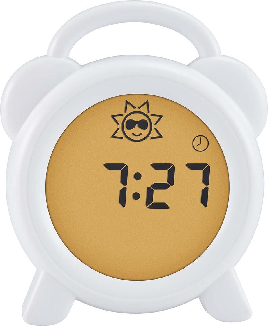 Alecto BC-100 Digitale Wekkerradio, Rond, Wit