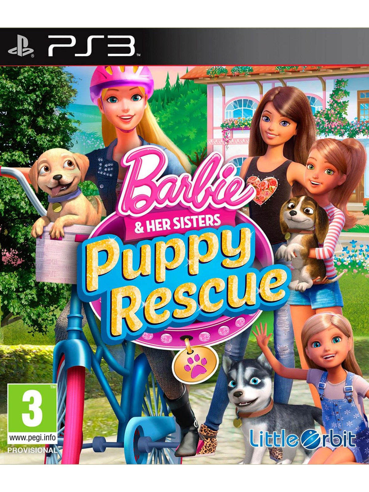 Barbie and Her Sisters: Puppy Rescue - Sony PlayStation 3 - Kinder - PEGI 3