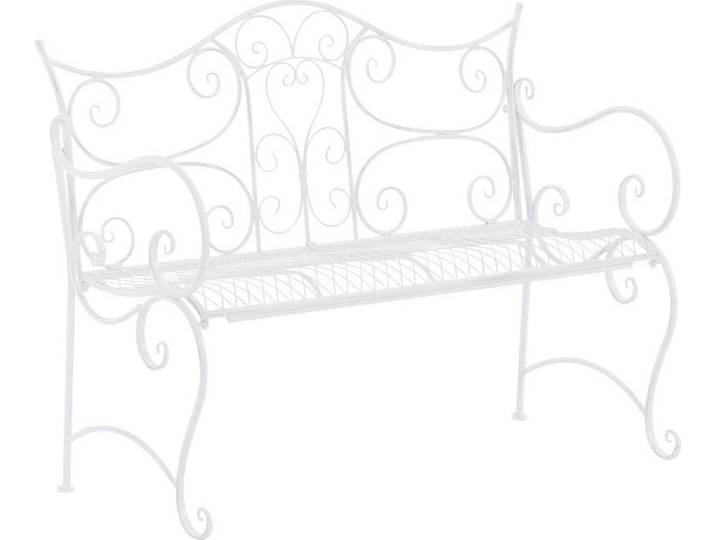 Banc de jardin Tara blanc