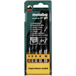 Metabo 627200000 Holz-Spiralbohrer-Set 5teilig 4 mm, 5 mm, 6 mm, 8 mm, 10 mm 1 St.
