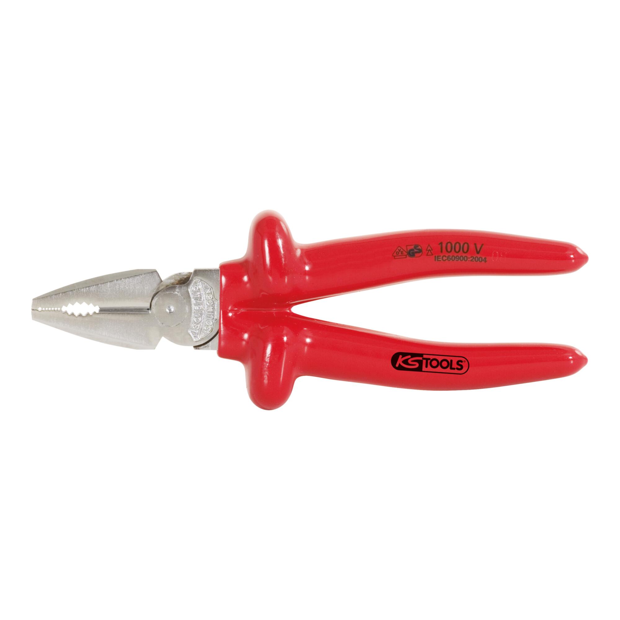 KS Tools CLASSIC 1000V Kraft-Kombinationszange, 205mm (117.1276)