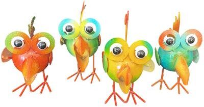 Santas Workshop Inc "8.25"" Iron Baby Jungle Birds"