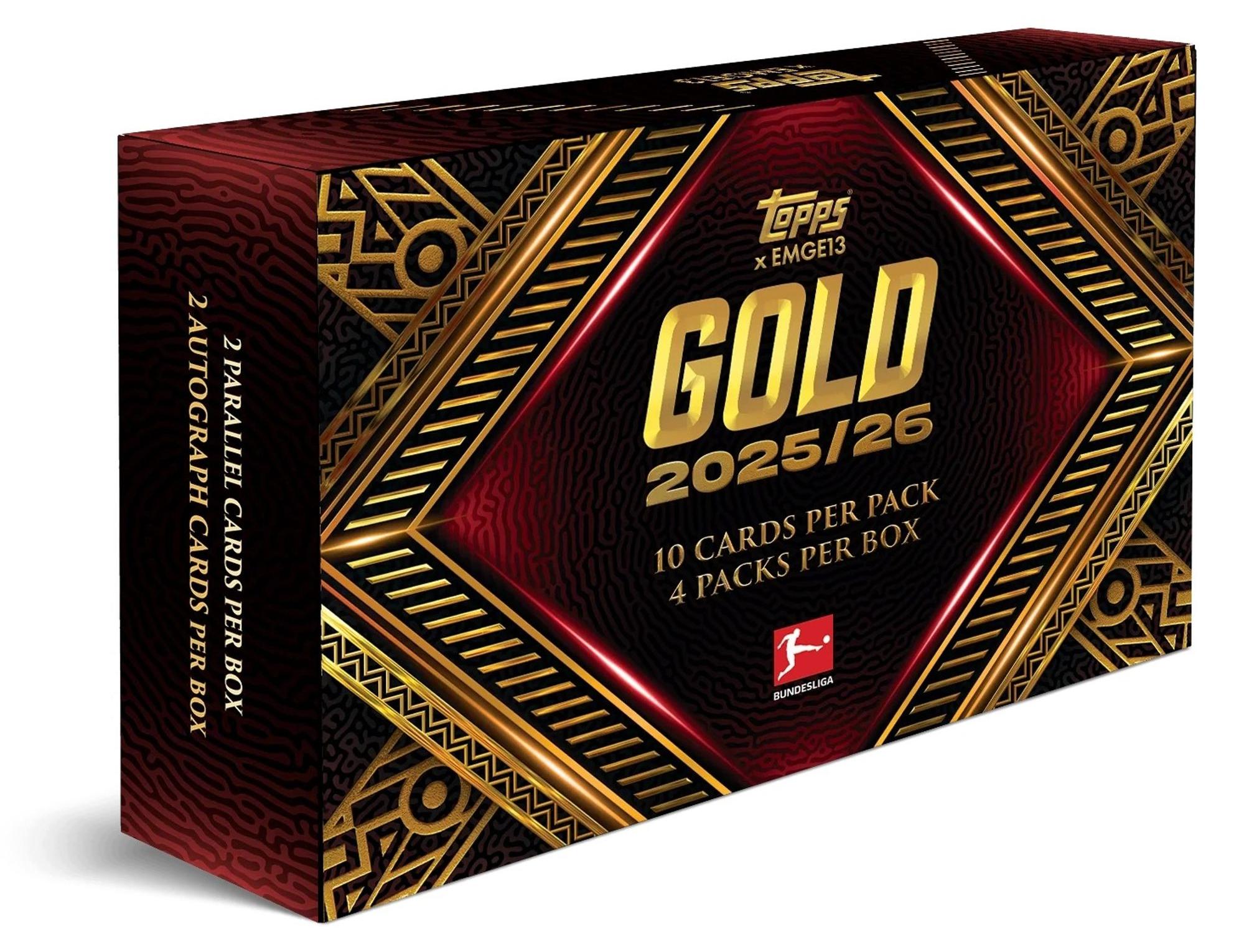 Topps Bundesliga Gold 2026 - 2 Guaranteed Autographs - Football cards