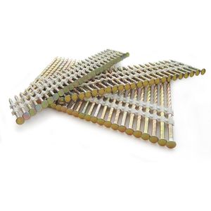 Tacwise Streifennägel 0438, 3000 Stück, 22 Grad, verzinkt, Ringschaft, 3,3 x 75mm