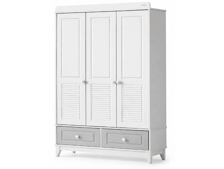 JVmoebel Kinderkleiderschrank Moderner Kinderkleiderschrank mit Stauraum und schlichten Akzenten Made in Europa