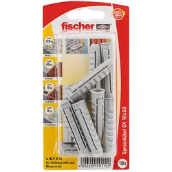 Fischer 10x Dübel SX 10x50 - 49110 Auslauf
