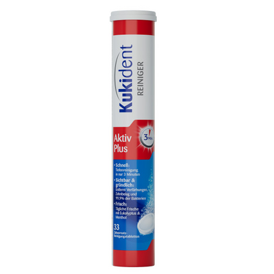 Reckitt Benckiser Deutschland GmbH KUKIDENT Aktiv Plus Tabs 33 St 02586352