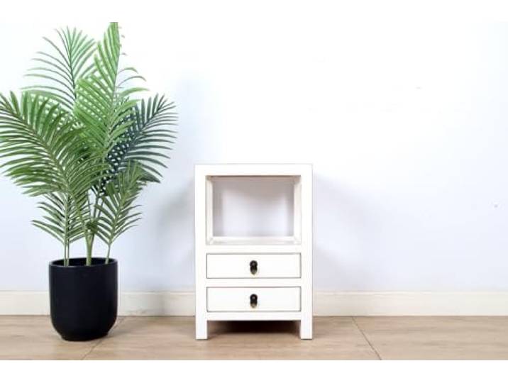 Yajutang Chinesische Kommode Nachtschrank Massivholz