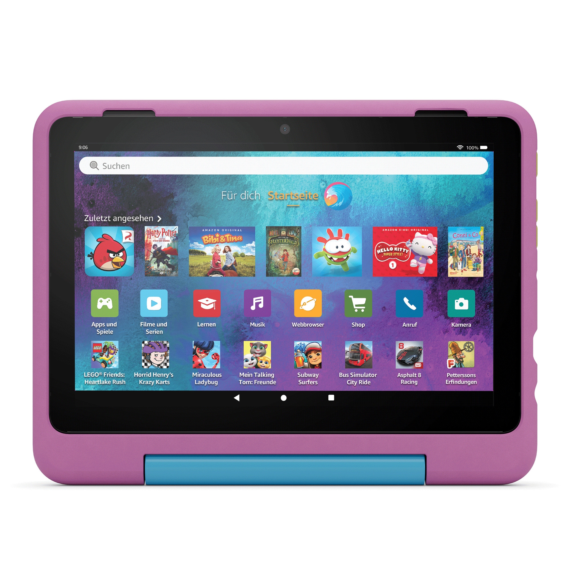 Amazon Fire HD 8 Kids Pro FireOS Tablet 8.0 Zoll WiFi 32 GB Jungle Cat