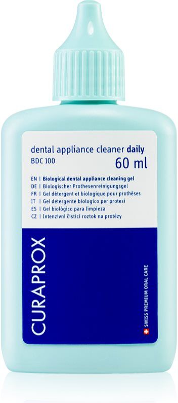 Curaprox BDC 100 Reinigungslösung für Zahnprothesen Daily 60 ml
