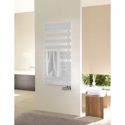 Zehnder Design-Heizkörper Roda Spa Asym, links, RAL 9016, 805x65x550 mm