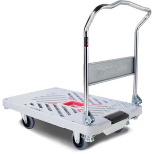 RuXXac Transportwagen Dandy XL, klappbar, 865 x 605 mm, mit Zentralbremse, Tragkraft 330 kg