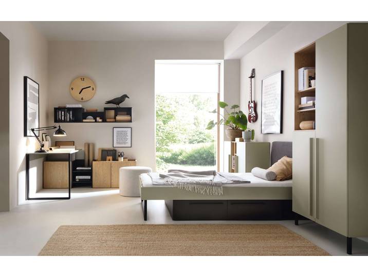 Schlafzimmer-Set Schlafzimmer Set – 5 Teile – SERGIO System