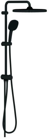 Grohe Tempesta 250 Duschsystem Cube 269772431 mit Umstellung für die Wandmontage, matt black