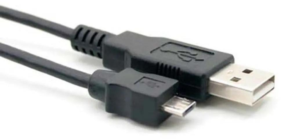 ACT SB2498 Micro-USB B naar USB A kabel, USB 2.0, 2 meter, Zwart
