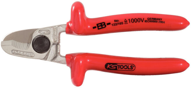 KS Tools Cisaille à main 1000V, 165 mm (117.1287)