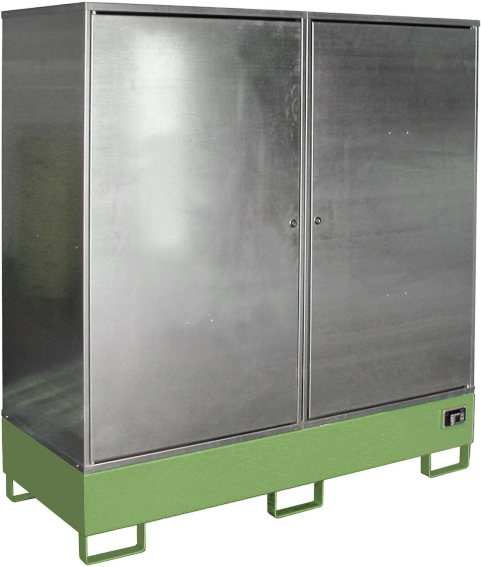 Bauer Südlohn Gefahrstoff-Schrank GS-2, lackiert, Resedagrün (4495-21-0000-6011)