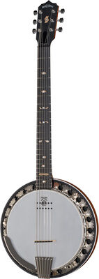 Deering Boston 6 String A/E Banjo Natur matt