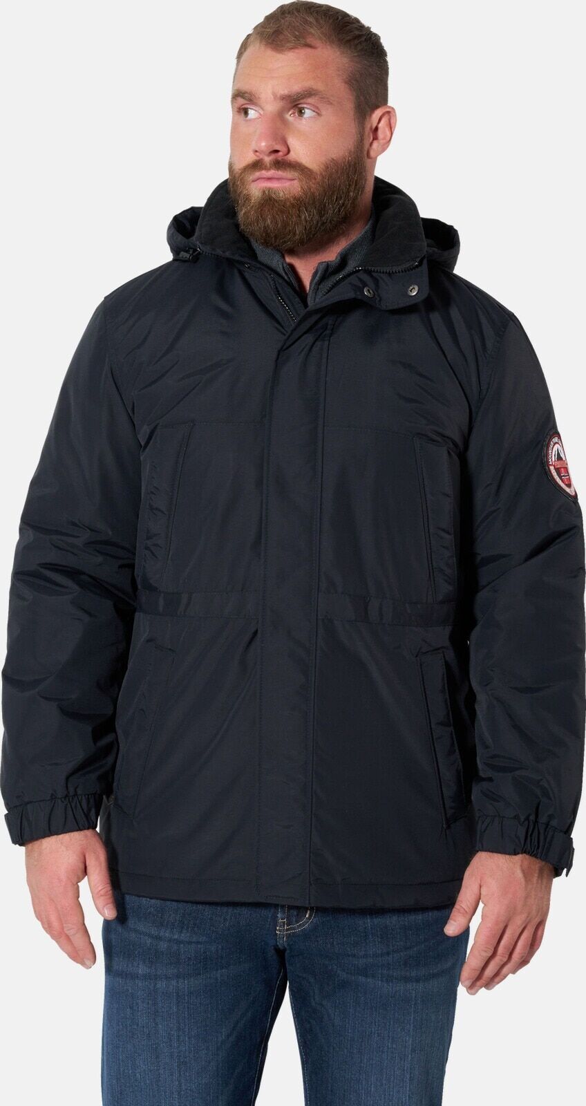 Funktionsjacke JAN VANDERSTORM "Funktionsjacke VICO", Herren, Gr. 64, schwarz, Jacken Funktionsjacke
