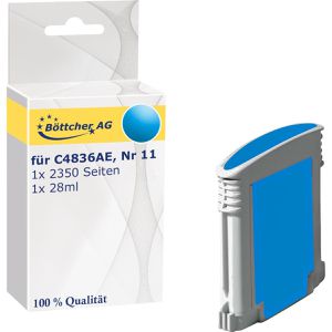 kompatibel für HP 11 C4836AE cyan Druckerpatrone
