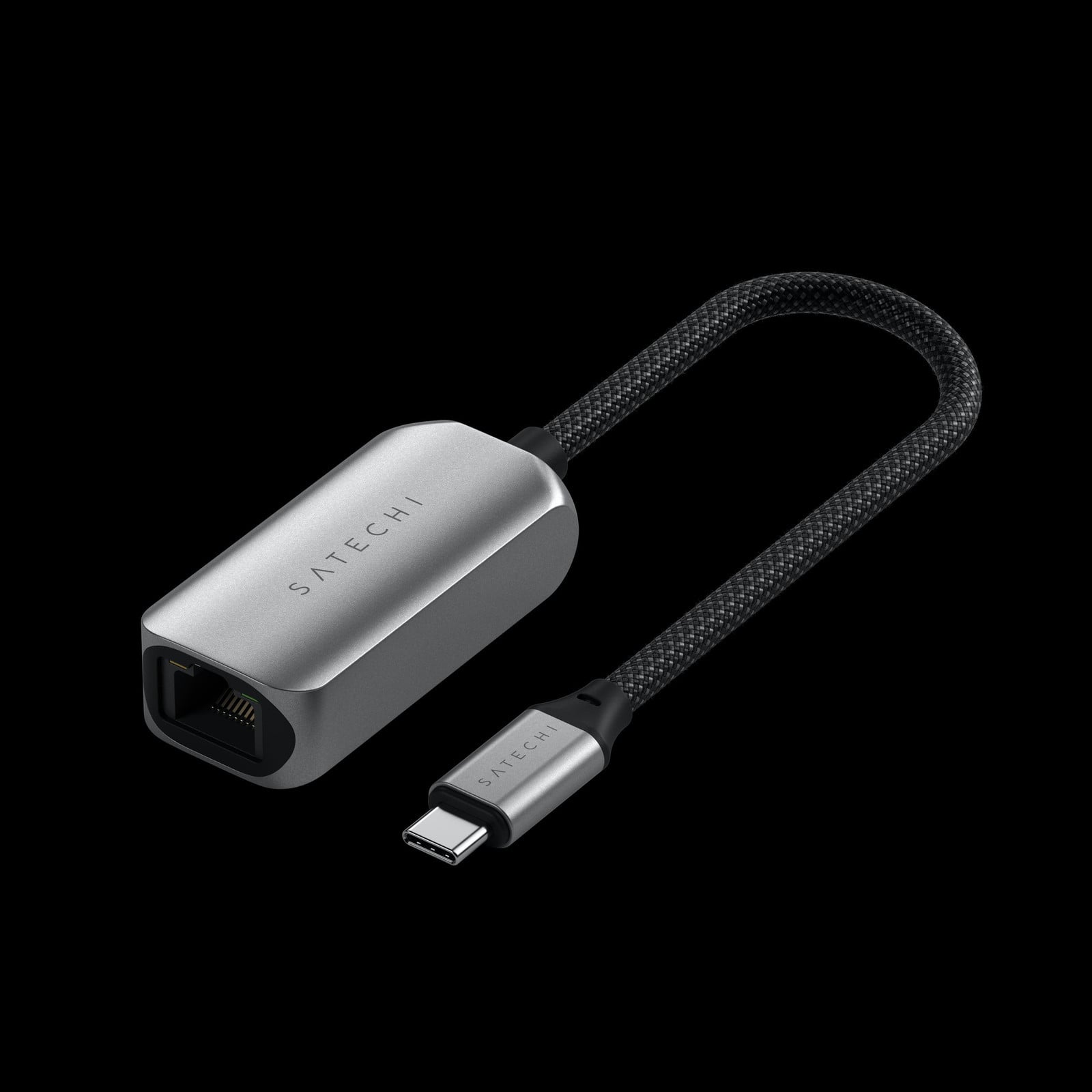 Satechi USB-C 2.5 Gigabit Ethernet Adapter - Grijs