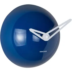 Karlsson, Wanduhr, Wall clock Cool Retro Cap cobalt blue