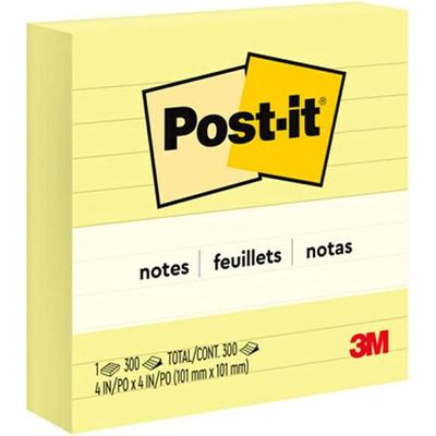 Post-it Haftnotiz 675YL Xl-Block liniert 300Bl