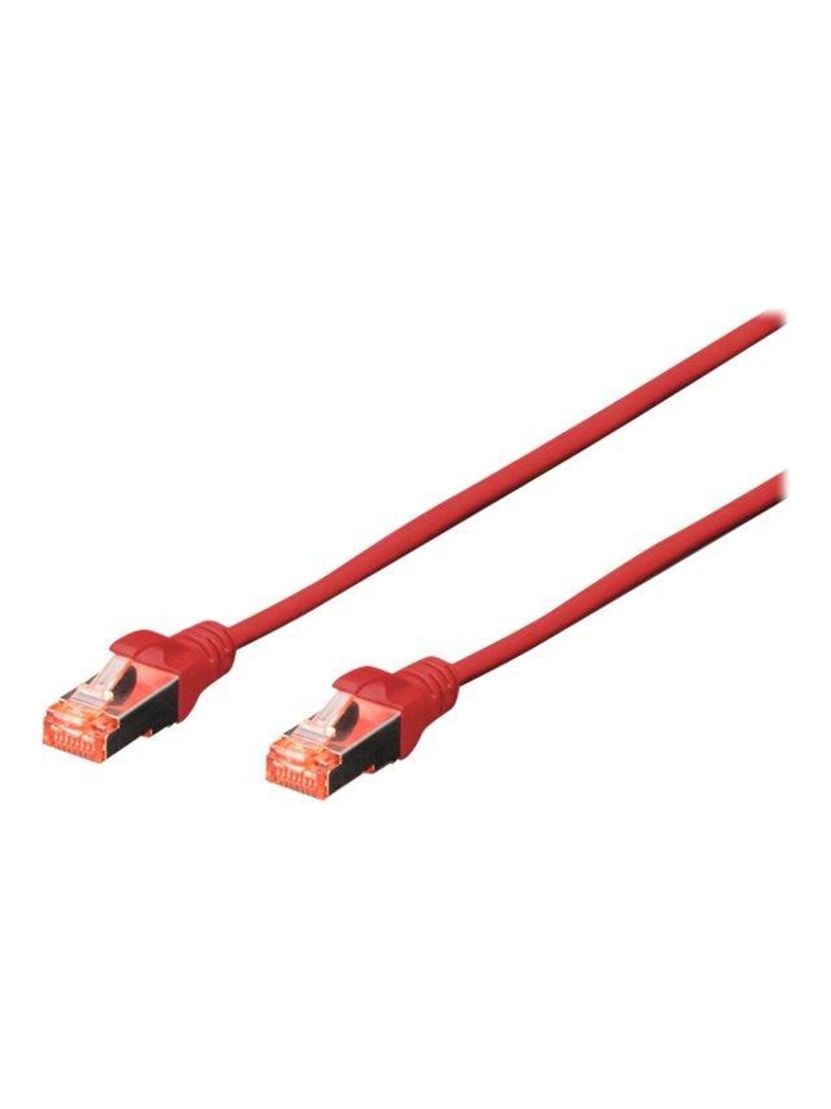DIGITUS Professional patch cable - 3 m - red - Rot - 3m