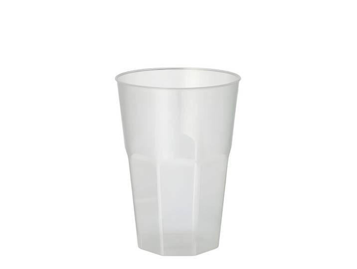 PAPSTAR Mehrwegbecher 450 x Mehrweg-Gläser Caipirinha PP 0,3 l Ø 8 cm 11 cm transluzent, PP