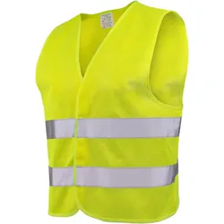 High Visibility Warnweste aus Mesh