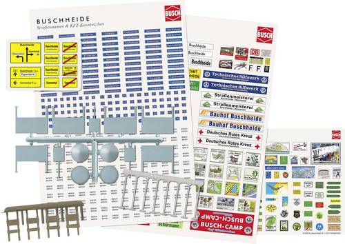 Busch 1173 H0 Deko-Set Buschheide Bausatz