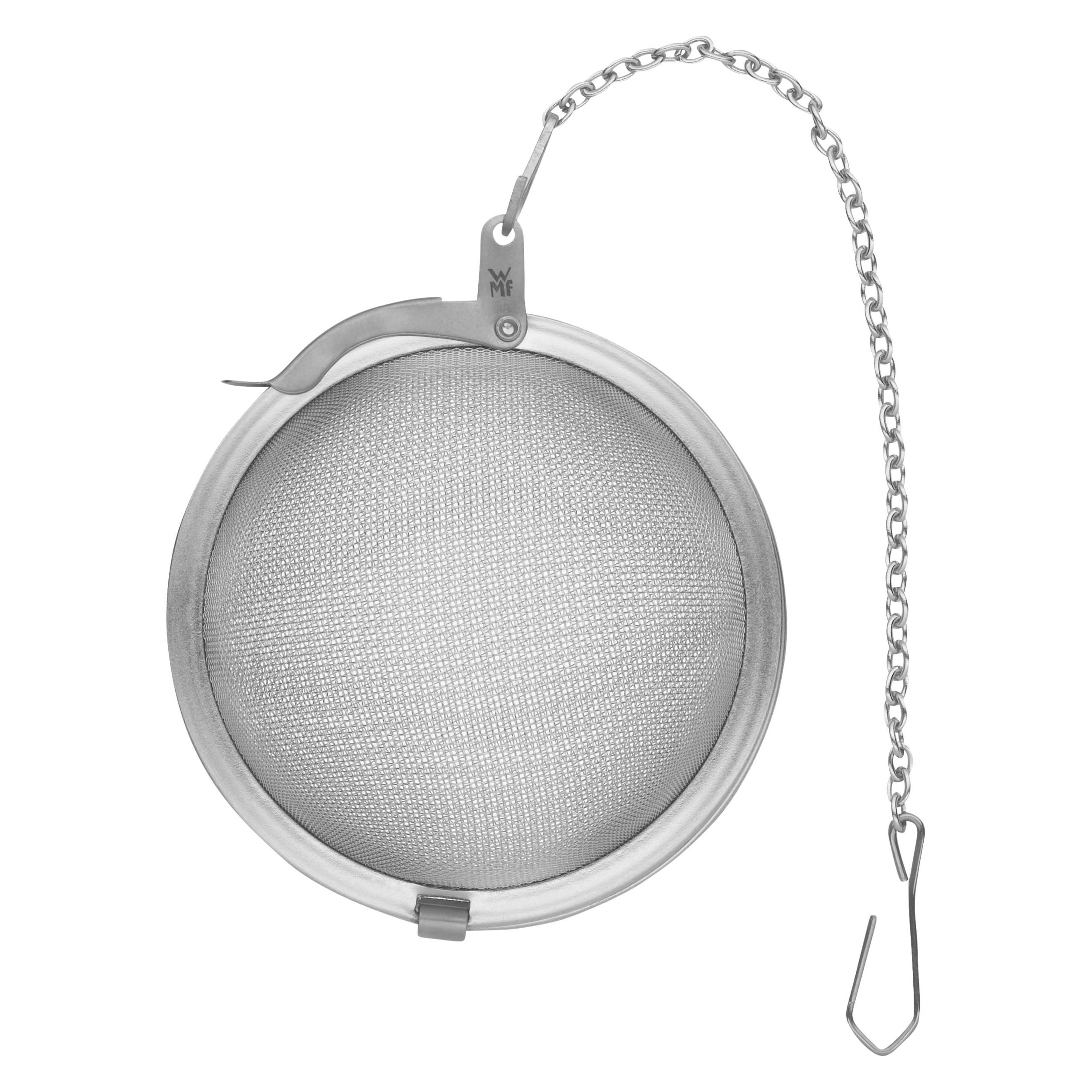 WMF Teesieb Teekugel mit Kette Teeei Gewürzsieb Gewürzei 5cm Gourmet Edelstahl (06.4267.6040)