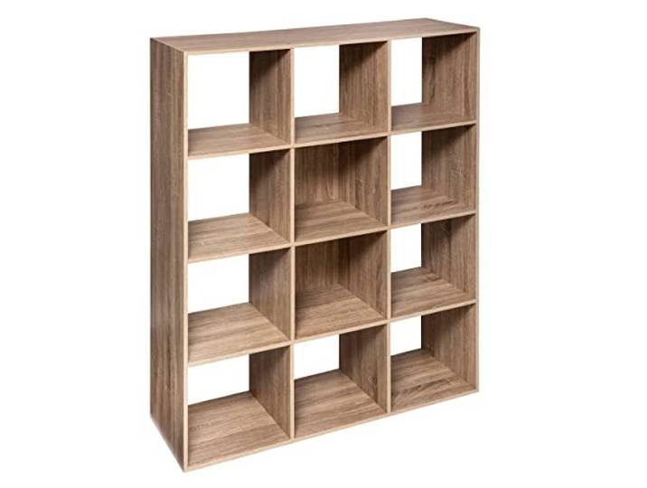 5Five Regal aus Holz, 12 Fächer