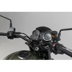 SW-Motech Navi-Halter im Cockpit - Schwarz. Kawasaki Z900RS/ Cafe / SE (17-).