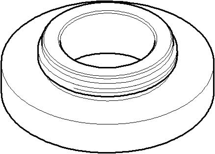 Dornbracht Rosette Auslauf WT-Wand M 092792006-00 60x60x25_chrom