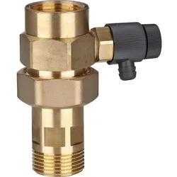 Absperrverschraubung mit Entleerung 3/4'' IGxAG