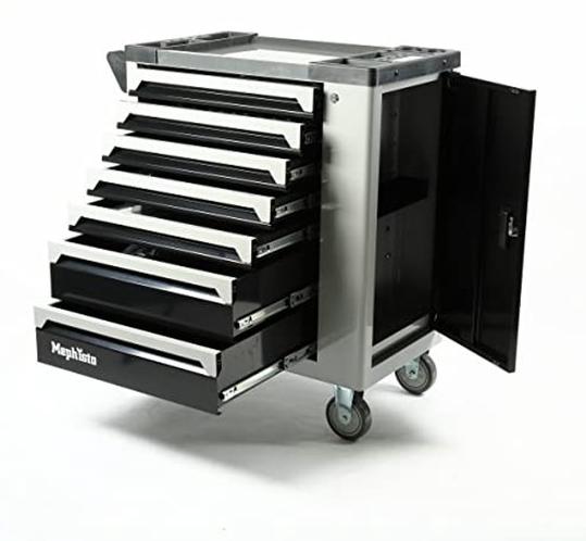 Famanu Werkstattwagen mit 7 Schubladen und ergonomischem Design - XXL