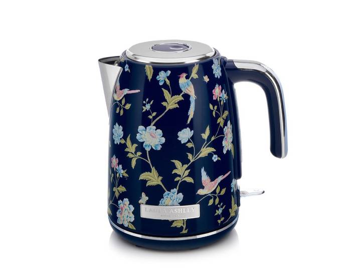 LAURA ASHLEY Wasserkocher Laura Ashley Wasserkocher 1,7L, 2200W, kabellos – Elveden Marine VQ, 1.7 l, 2200 W