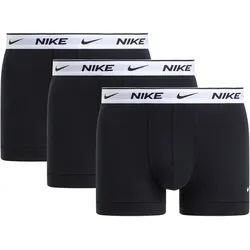 3er Pack NIKE Cotton Stretch Boxershorts Trunks Herren 6D7 - pearl blue M