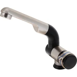Barwig Automatik Kompakt Wasserhahn Kaltwasser mit 10 mm Tülle schwarz/chrom