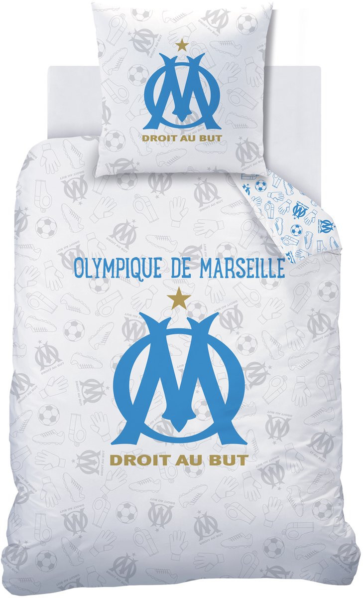 Olympique Marseille Dekbedovertrek Univers - 140 x 200 cm - Katoen