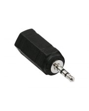 InLine Audio-Adapter Stereo Mikro-Stecker M bis Mini-Phone 3,5 mm W 3-polig (99308)
