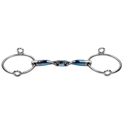 Gebiss TR Loose Ring Gag Eliptical Sweet Iron