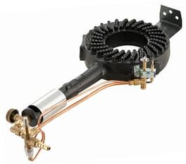 Foker 8.8kW Large Cast Iron Gas Burner with FFD & Pilot Flame