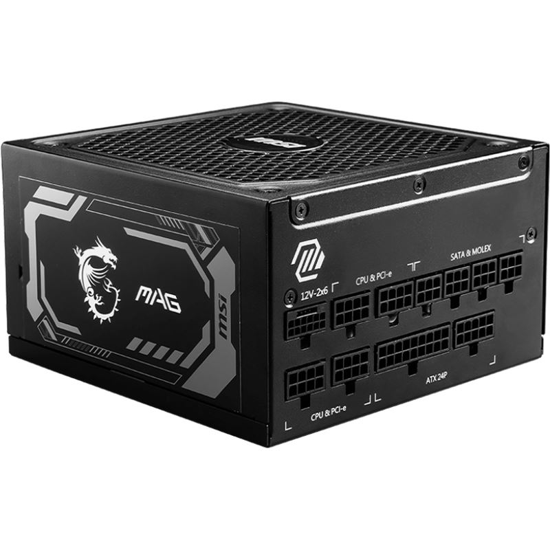 1000 Watt MSI MAG A1000GL 1000W Modular 80+ Gold