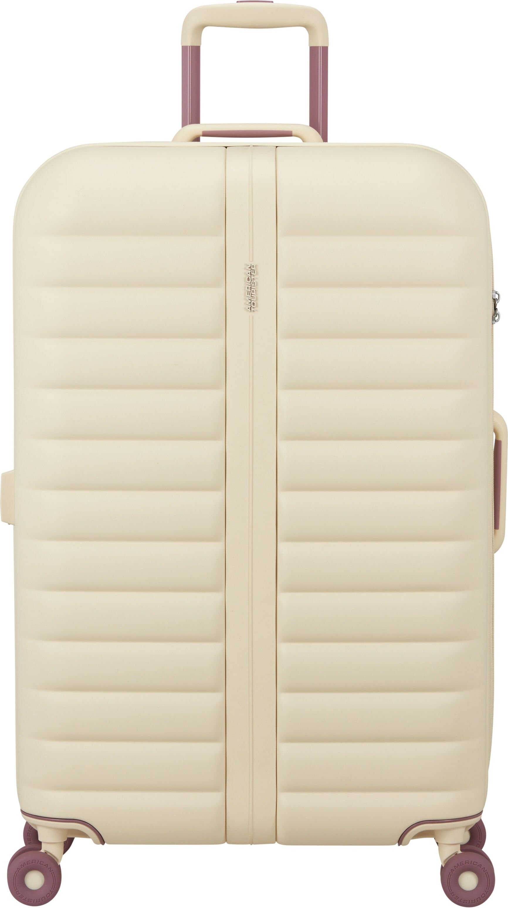 American Tourister Neovibe 78cm Spinner 4-Wheel Expandable Large Suitcase - Summer Sand