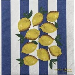 Limone Papierservietten 33 cm, 20 St.